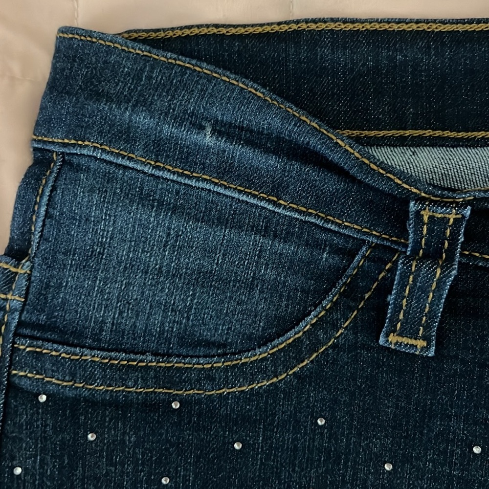 Fashion Nova Studded Skinny Jeans - Picture 6 of 14